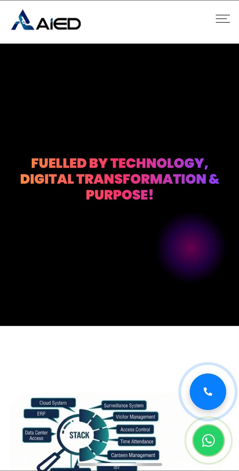 AIED Insight mobile preview